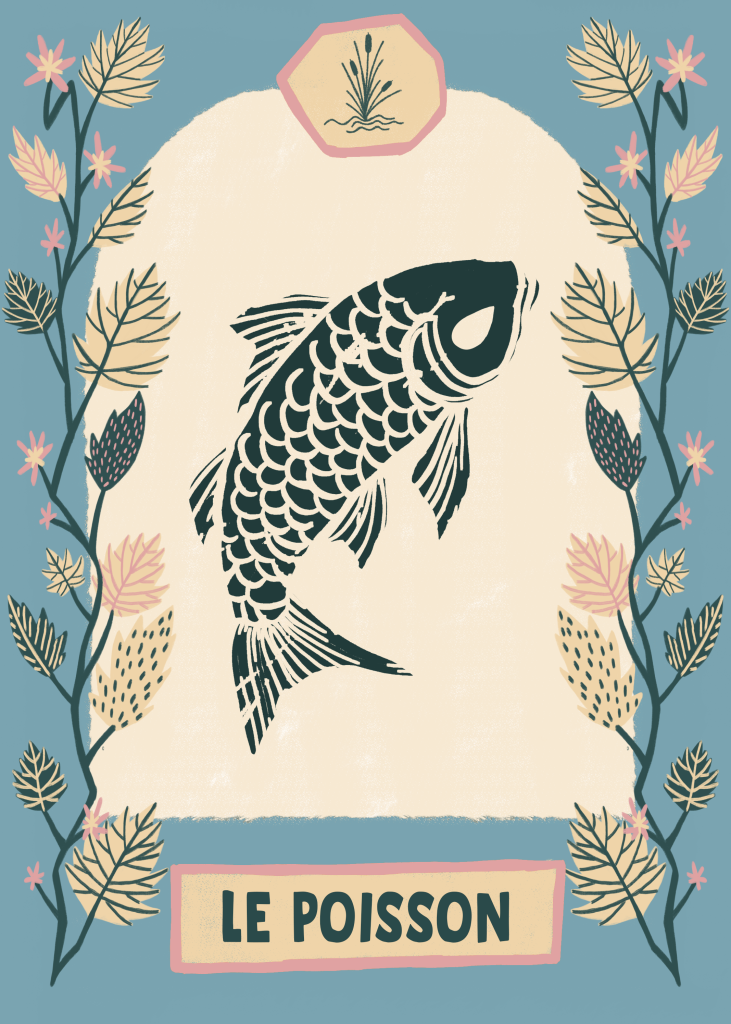 Jeu de Carte 'Esprits de la Nature' - Poisson
